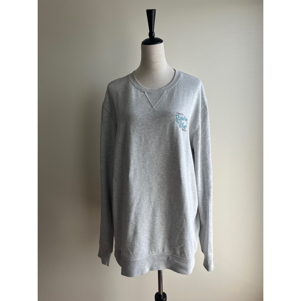 Disney’s Polynesian Village Resort Grey Oversized Sweatshirt